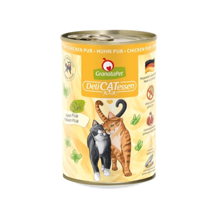 GRANATAPET DeliCATessen Pollo - cibo umido per gatti - 400g