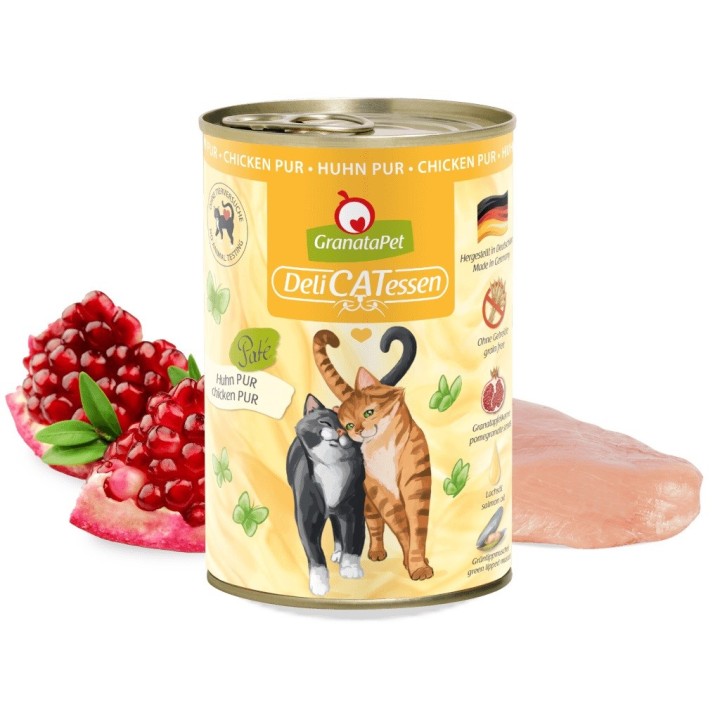 GRANATAPET DeliCATessen Pollo - cibo umido per gatti - 400g