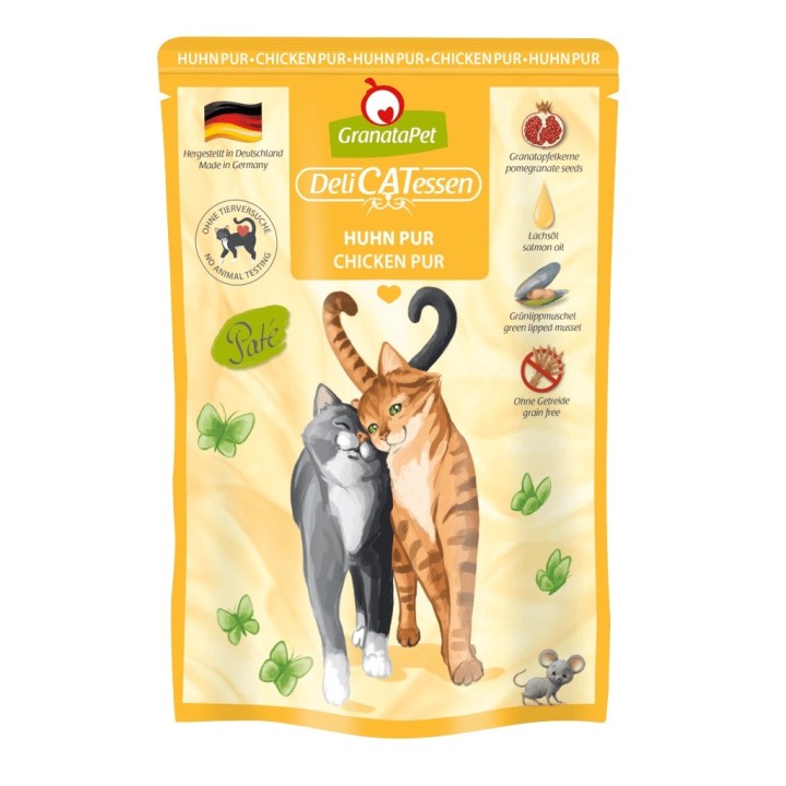 GRANATAPET DeliCATessen Pollo - cibo umido per gatti - 85g