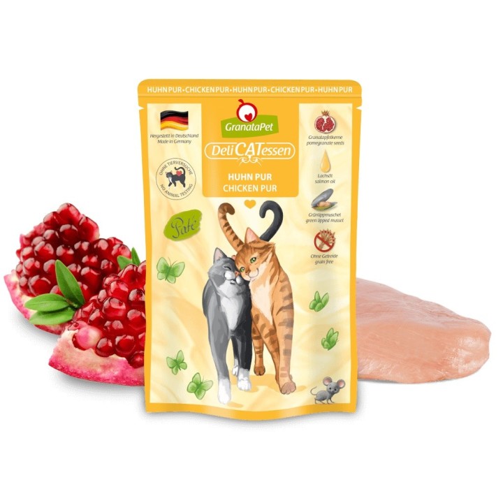 GRANATAPET DeliCATessen Pollo - cibo umido per gatti - 85g