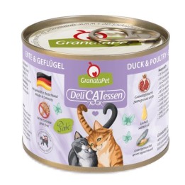 GRANATAPET DeliCATessen Anatra e pollame - cibo umido per gatti - 200g