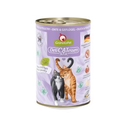 GRANATAPET DeliCATessen Anatra e pollame - cibo umido per gatti - 400g