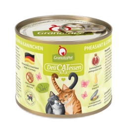 GRANATAPET DeliCATessen Fagiano e coniglio - cibo umido per gatti - 200g