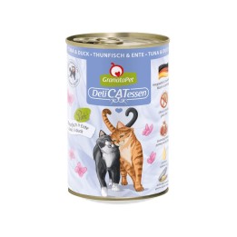 GRANATAPET DeliCATessen Tonno e anatra - cibo umido per gatti - 400g