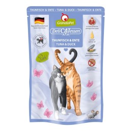 GRANATAPET DeliCATessen Tonno e anatra - cibo umido per gatti - 85g