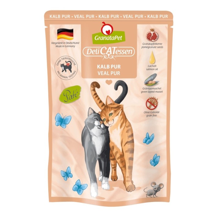 GRANATAPET DeliCATessen Vitello - cibo umido per gatti - 85g