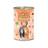 GRANATAPET DeliCATessen Vitello e coniglio - cibo umido per gatti - 400g