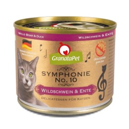 GRANATAPET Symphonie No.10 Cinghiale e anatra - cibo umido per gatti - 200g