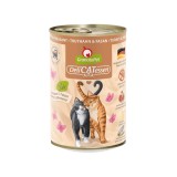 Granatapet DeliCatessen Tacchino & Fagiano – cibo umido per gatti 400 g