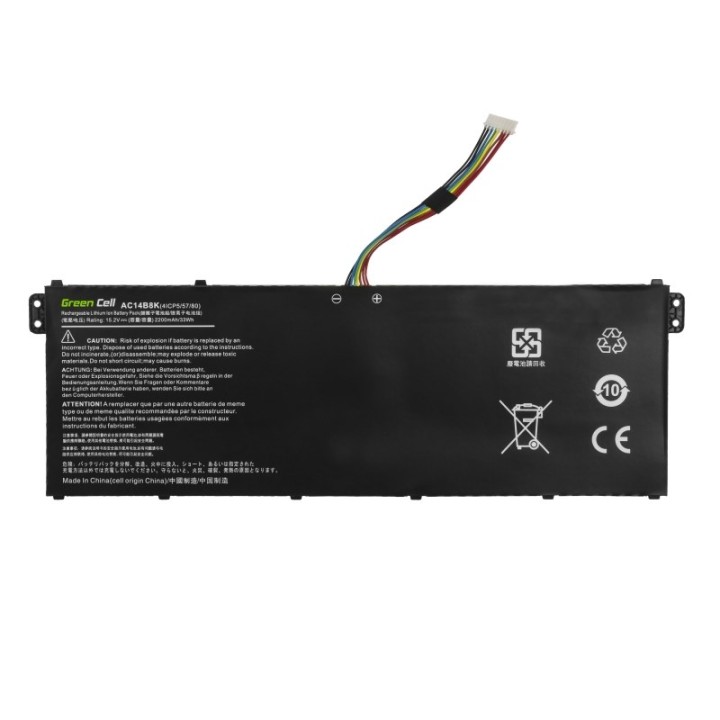 Green Cell AC72 ricambio laptop Batteria