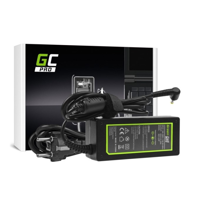 Green Cell AD123P adattatore alimentazione/inverter Interno 65 W nero