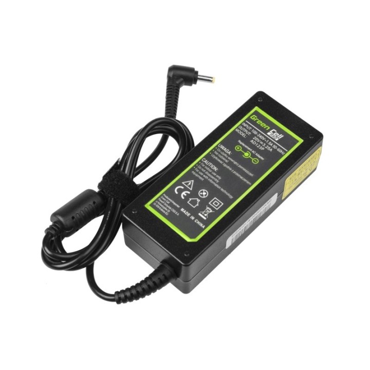 Green Cell AD123P adattatore alimentazione/inverter Interno 65 W nero