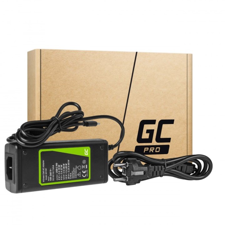 Green Cell AD134P USB-C caricabatteria adattatore AC 65W per notebook tablet smartphone