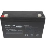 Green Cell AGM Batteria 6V 12Ah 12.000 mAh piombo sigillato (VRLA)