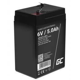 Green Cell AGM11 UPS batteria piombo sigillato (VRLA) 6 V 5 Ah