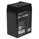 Green Cell AGM15 UPS batteria Piombo-acido sigillato (VRLA) 6 V 4 Ah