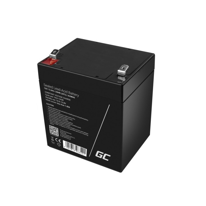 Green Cell AGM45 UPS batteria Sealed Lead Acid (VRLA) 12 V 5 3 Ah