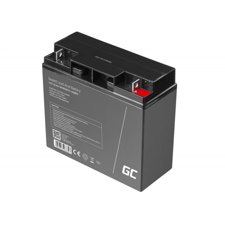 Green Cell AGM54 batteria per veicolo AGM (Absorbed Glass Mat) 22 Ah 12 V