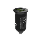 Green Cell caricabatterie per auto GC PowerRide Nano36 36W 6A 2x USB-A
