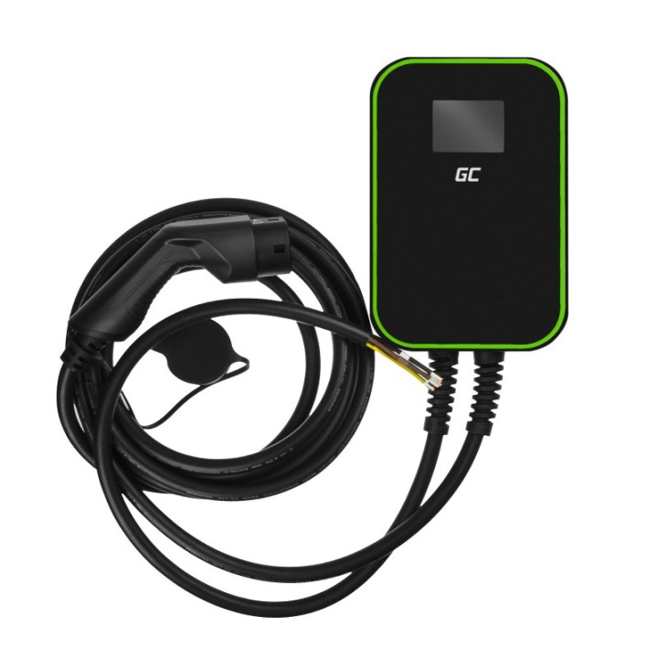 Green Cell EV Powerbox 22kW con cavo con spina