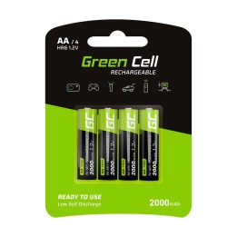 Green Cell GR02 batteria domestica Batteria ricaricabile AA Nichel-Metallo Idruro (NiMH)