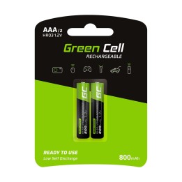 Green Cell GR08 batteria domestica Batteria ricaricabile AAA Nichel-Metallo Idruro (NiMH)