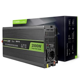 Green Cell INV10 Adattatore/inverter per auto 2000 W nero