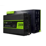 Green Cell INV11 Adattatore/inverter per auto 2000 W nero