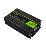 Green Cell INV11 Adattatore/inverter per auto 2000 W nero