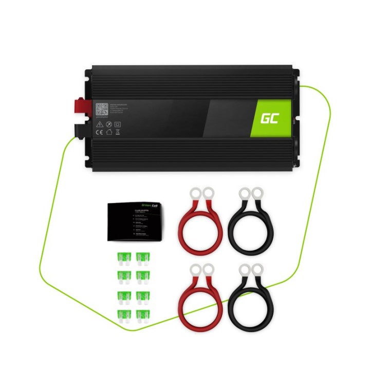 Green Cell INV21 alimentatore/inverter auto 6000 W nero