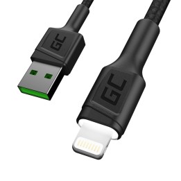 Green Cell KABGC05 cavo lightning 1.2 m nero