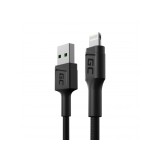 Green Cell KABGC24 cavo lightning 0.3 m nero