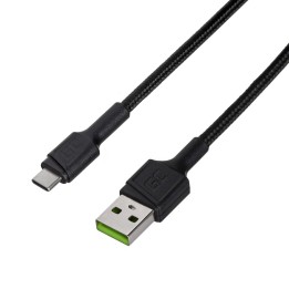 Green Cell KABGC25 USB cavo 0.3 m USB A USB C nero