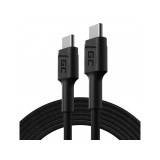 Green Cell KABGC29 USB cavo USB 2.0 2 m USB C nero