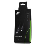 Green Cell KABGC30 USB cavo USB 2.0 1.2 m USB C nero