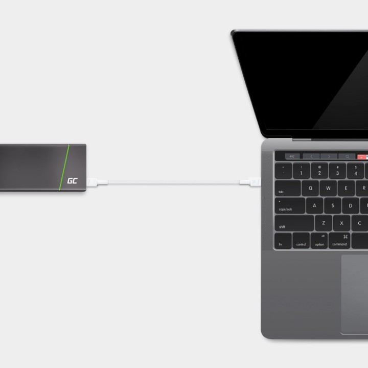 Cavo USB Green Cell KABGC30W USB 3.2 Gen 1 (3.1 Gen 1) 1.2 m USB C bianco