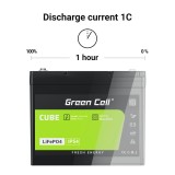 Batteria UPS Green Cell LFPGC12V10AH litio ferro fosfato Phosphate (LiFePO4) 12.8 V 10 Ah