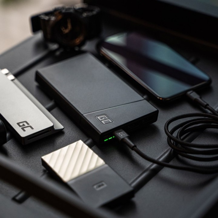 Green Cell PBGC02S power bank Polimero di litio (LiPo) 10000 mAh nero