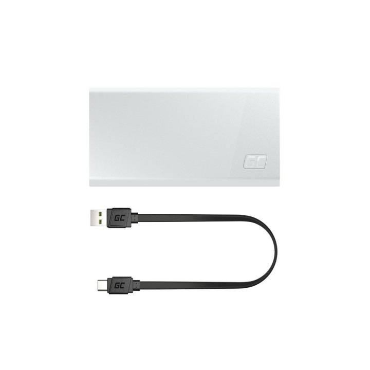 Green Cell PBGC03SW power bank polimero di litio (LiPo) 20000 mAh bianco