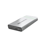 Green Cell PBPLGC20P power bank litio-ione (Li-Ion) 20800 mAh alluminio nero verde grigio chiaro argento