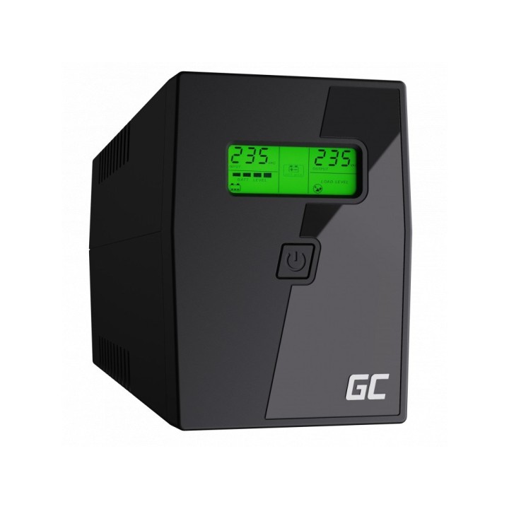Green Cell UPS02 gruppo di continuità (UPS) Line-Interactive 0.8 kVA 480 W 2 prese AC