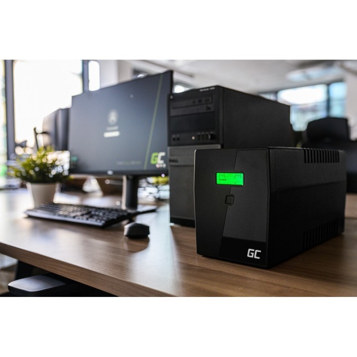 Green Cell UPS05 gruppo di continuità (UPS) Line-Interactive 2 kVA 1200 W 5 prese AC