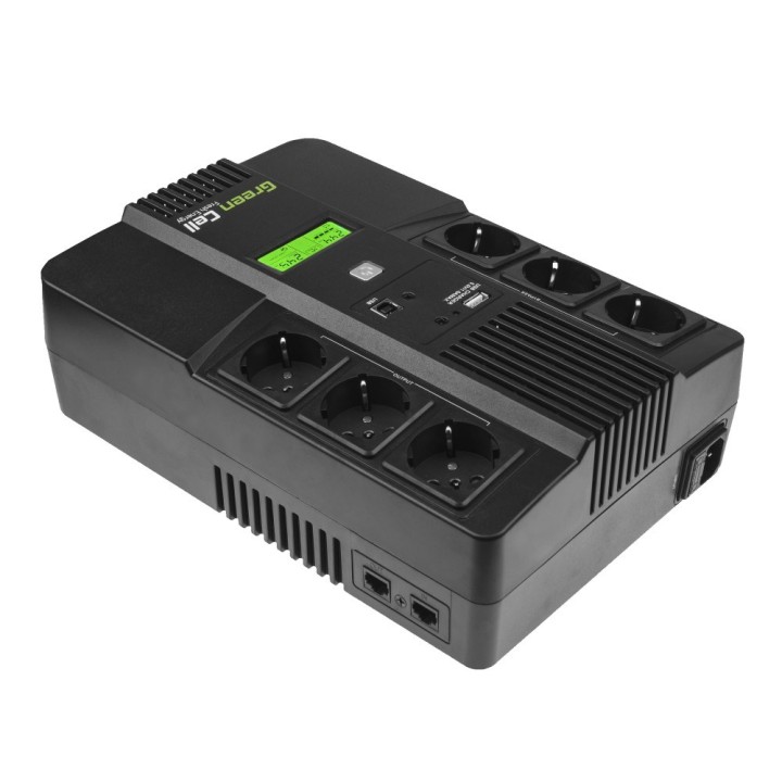 Green Cell UPS06 gruppo di continuità (UPS) Line-Interactive 600 VA 360 W 6 prese AC