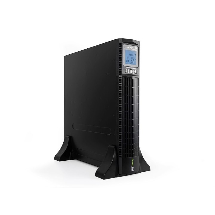 Green Cell UPS13 rack UPS RTII 1000VA 900W con display LCD