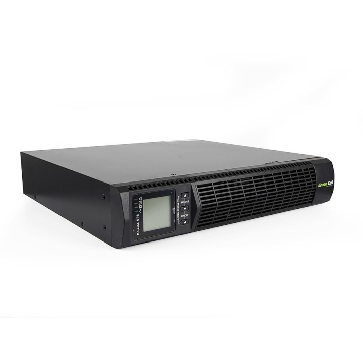 Green Cell UPS13 rack UPS RTII 1000VA 900W con display LCD