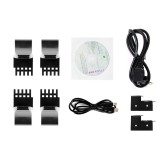 Green Cell UPS13 rack UPS RTII 1000VA 900W con display LCD