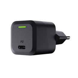 Caricabatteria USB Green Cell PowerGaN 33 W PD 3.0 QC 3.0 1x USB-C nero