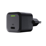 Caricabatteria USB Green Cell PowerGaN 33 W PD 3.0 QC 3.0 1x USB-C nero