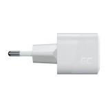 Caricabatteria USB Green Cell PowerGaN 33 W PD 3.0 QC 3.0 1x USB-C bianco