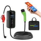 GreenBlue EV/PHEV Caricabatterie portatile cavo Type 2 lunghezza 6.8 m IP65 11 kW 220–380 V AC 50/60 Hz 16 A trifase GB1100